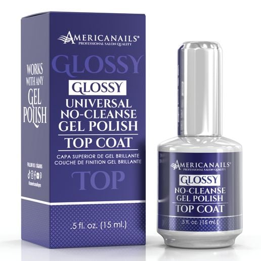 Americanails Original Glossy Gel Top Coat - Courtesy of Americanails