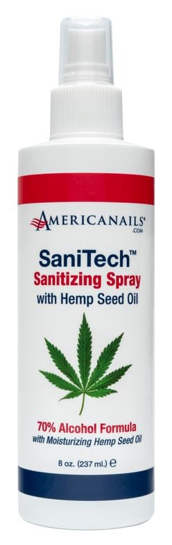SaniTech Sanitizing Spray with Hemp Seed Oil