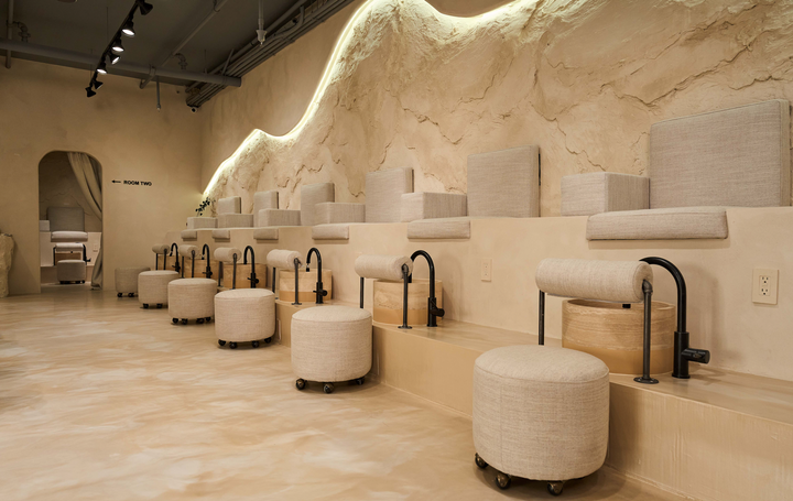This new L.A. nail salon blends trendsetting artistry with indulgent spa services for a luxury experience. - photo courtesy of Labo Beauté